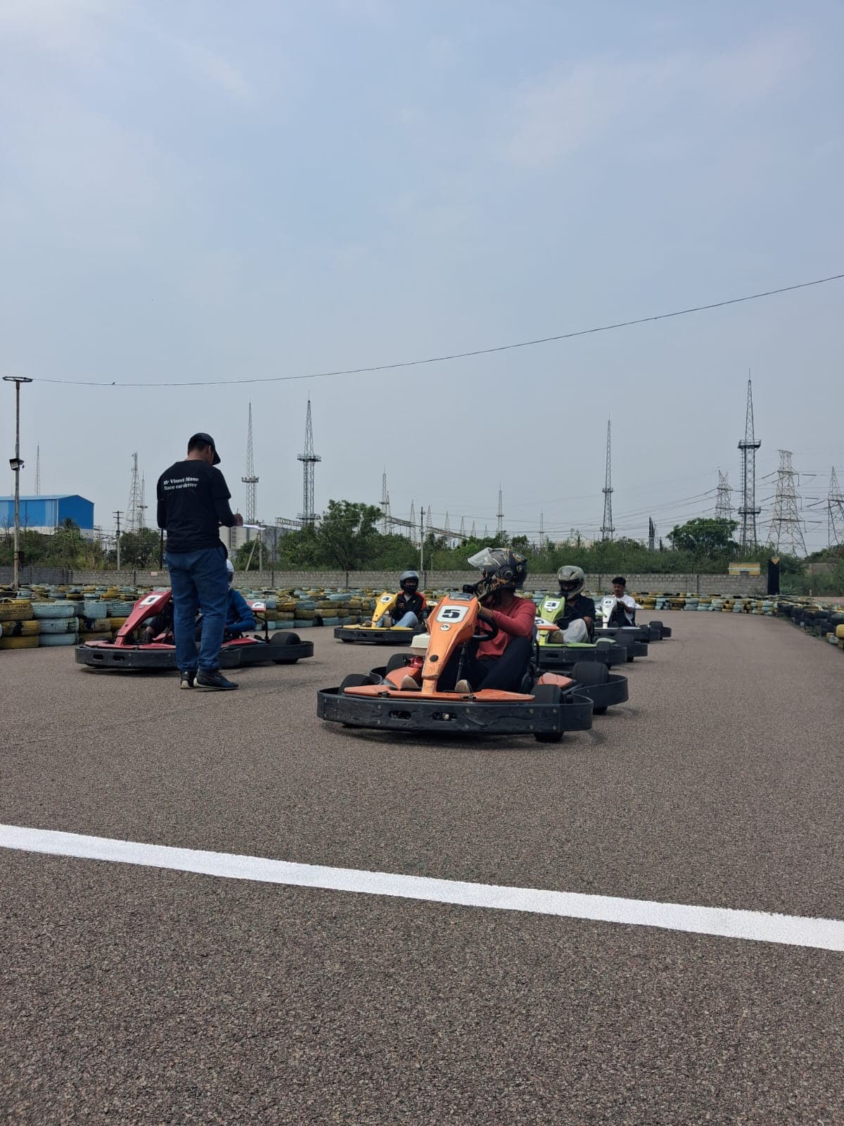 Hyderabad Academy – Race grid formation