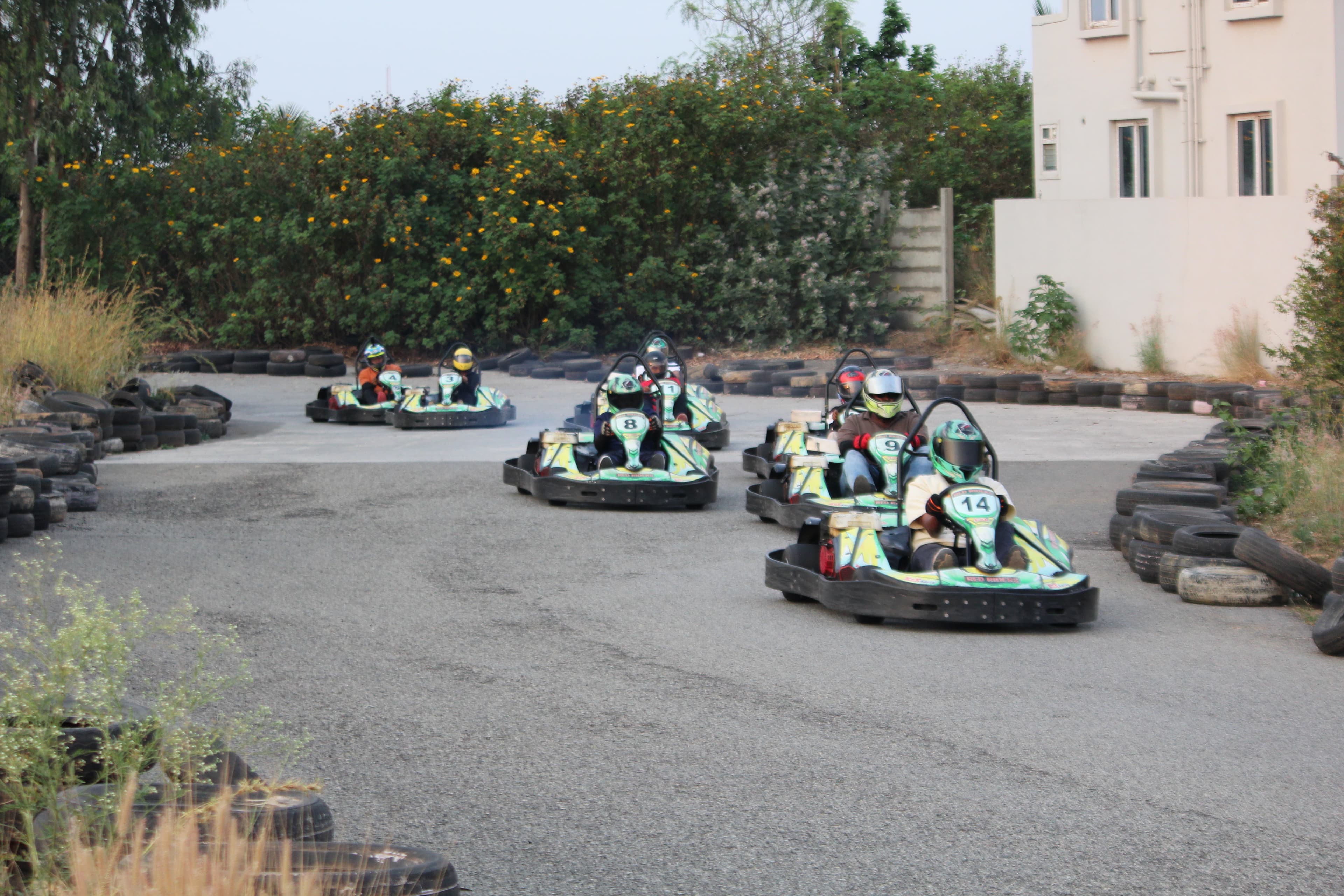 Race grid – Summer Motorsport Camp Bangalore