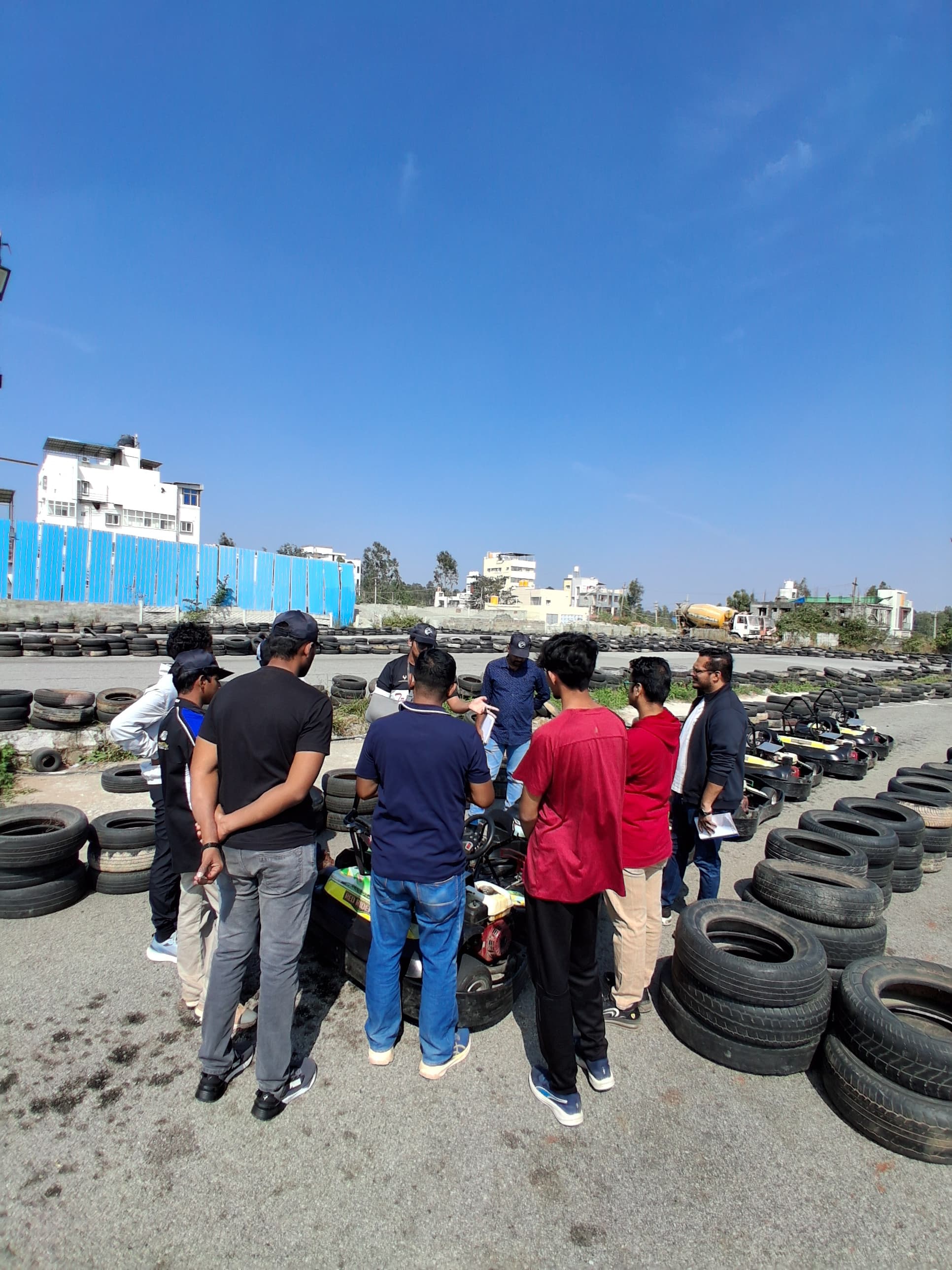 Bangalore Karting — grid