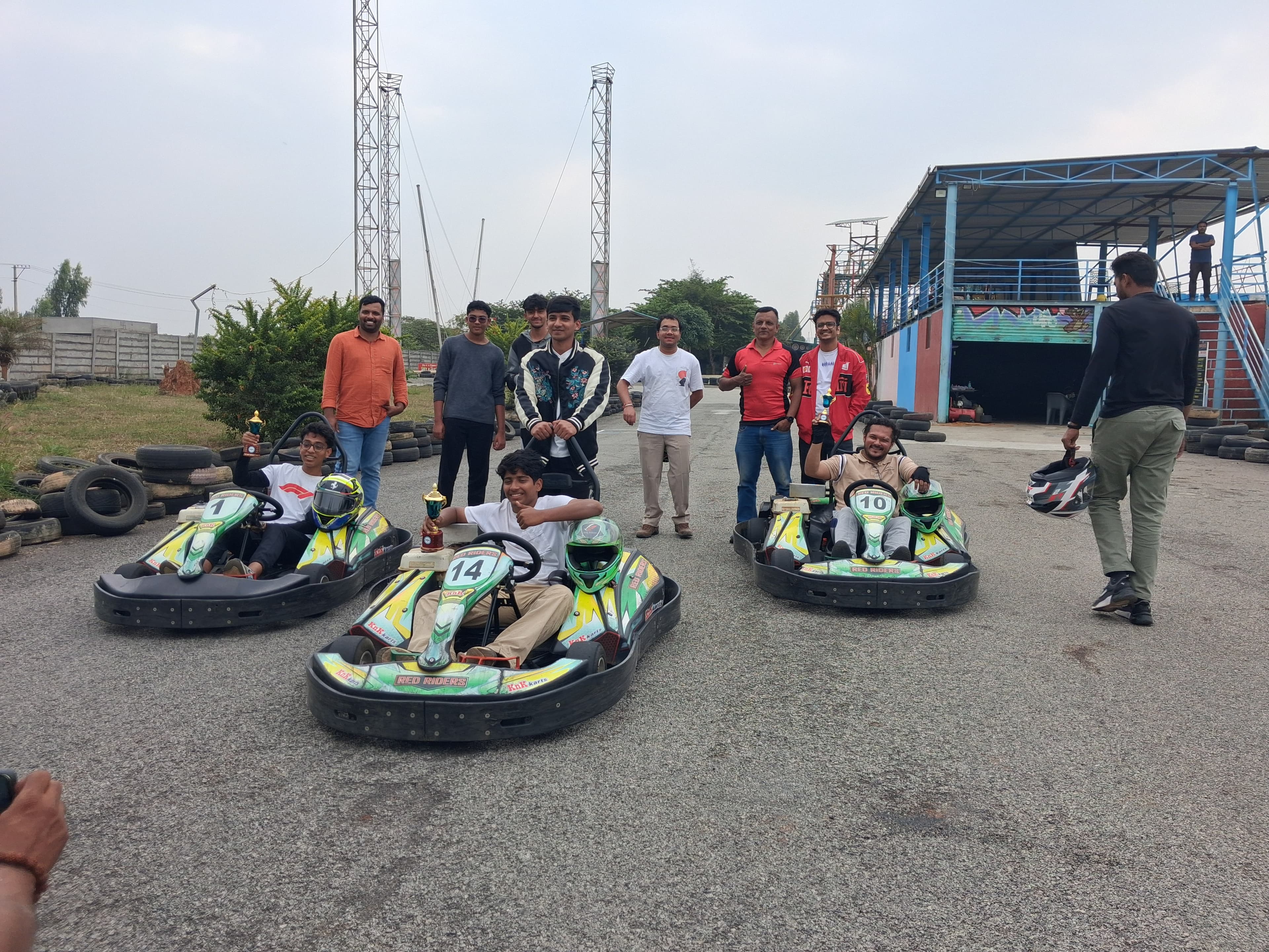 Bangalore Karting — race day