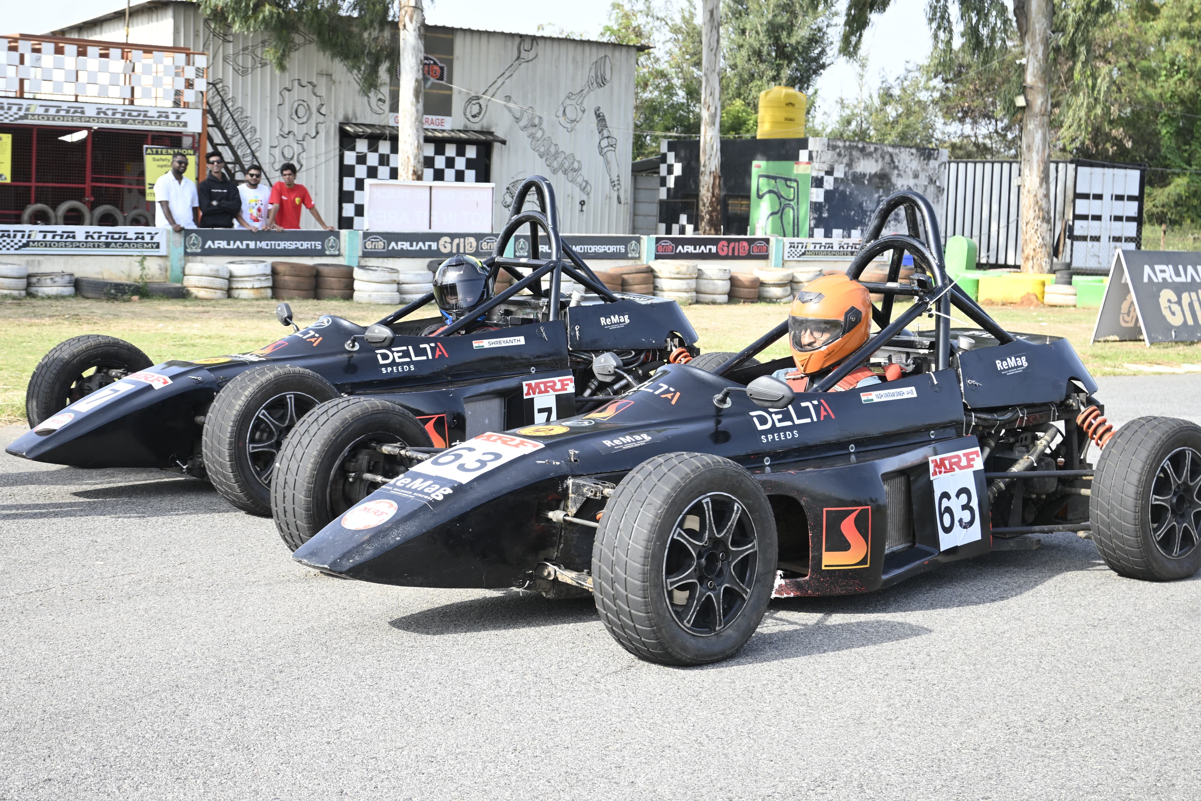 Bangalore Formula 1300 Experience — cockpit view