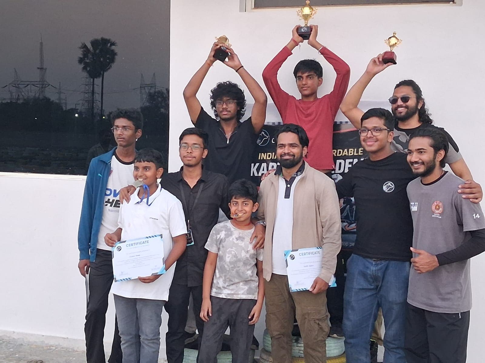 Hyderabad Karting Academy — briefing