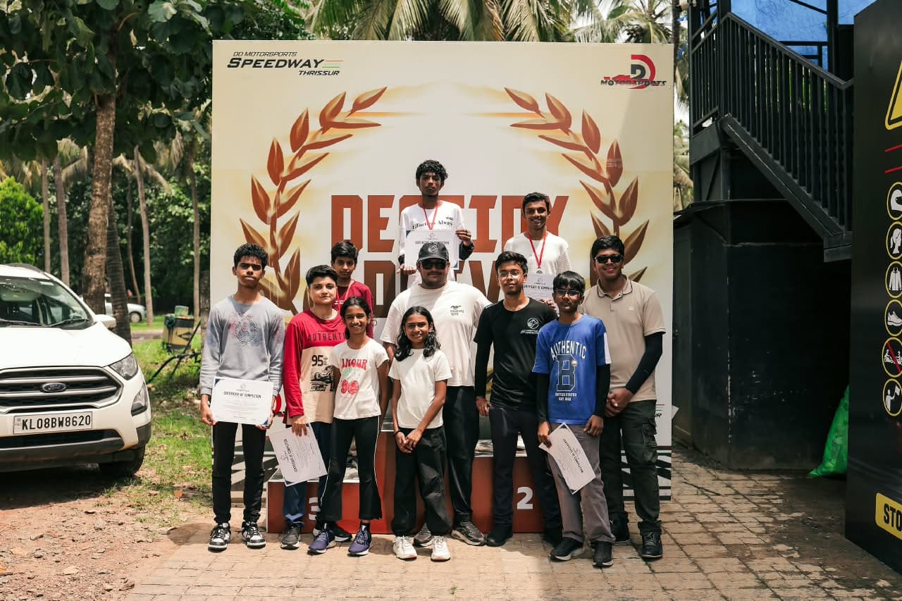 Thrissur Karting Academy — kart session