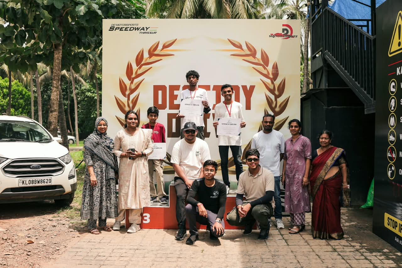 Thrissur Karting Academy — race day